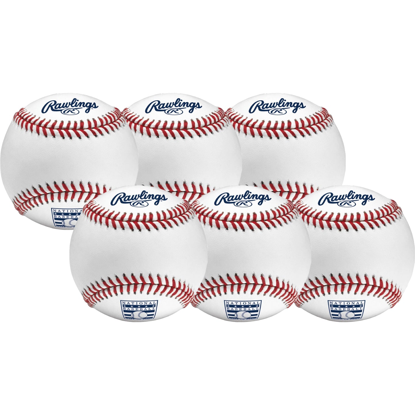 Rawlings Official HOF MLB Leather Game Baseball Robert Manfred - 6