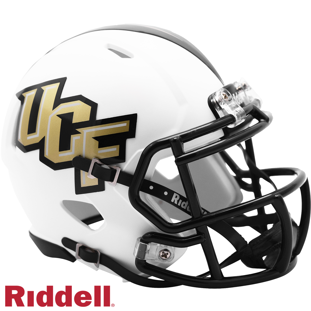 Central Florida (U.C.F) Speed Matte White Mini Football Helmet #8053325