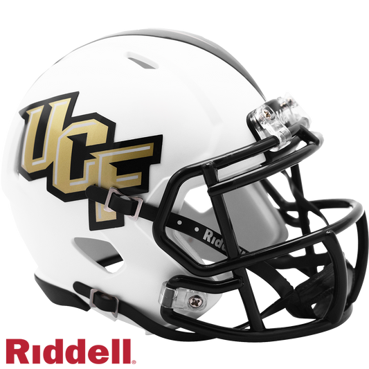 Central Florida (U.C.F) Speed Matte White Mini Football Helmet #8053325