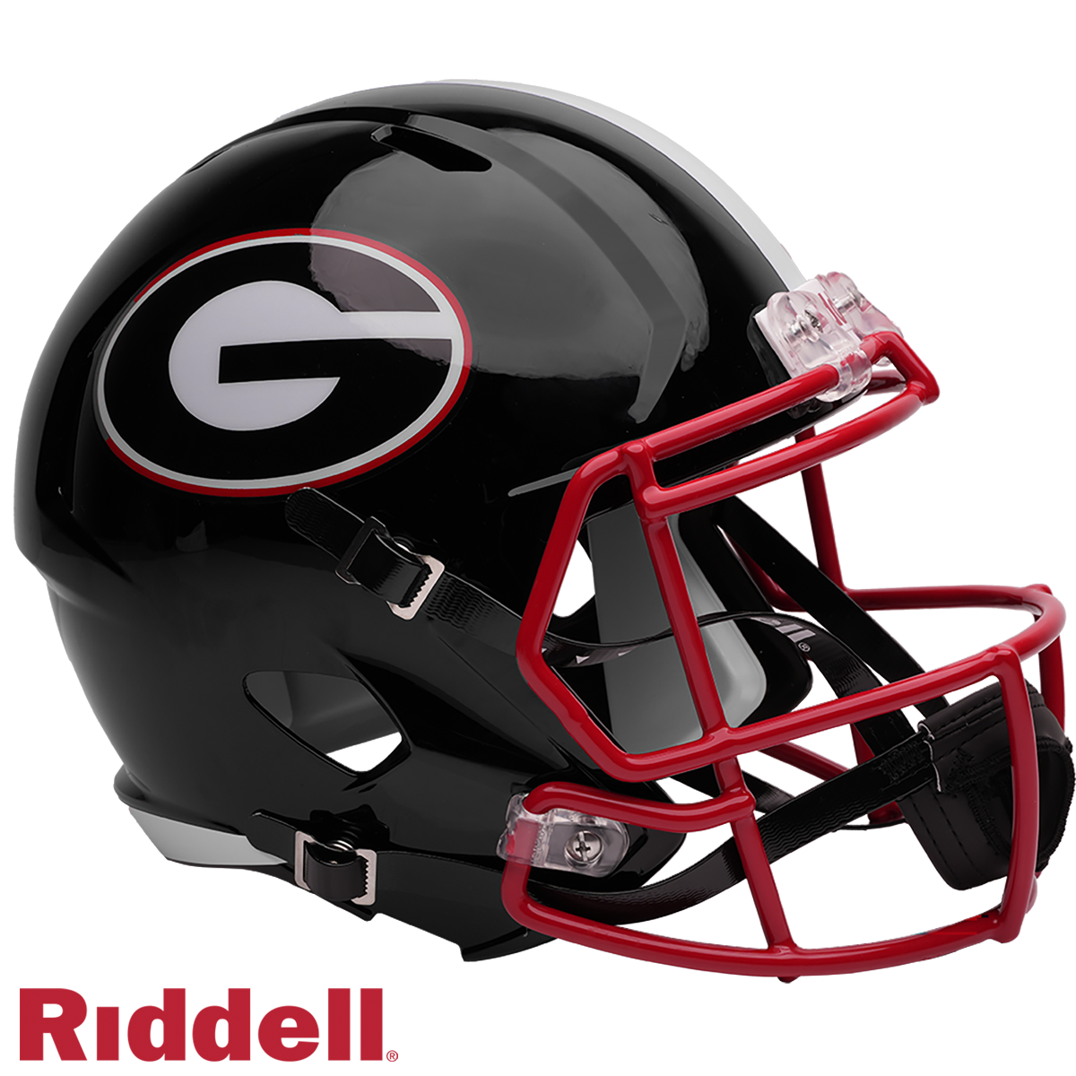 Georgia Bulldogs "Black" Speed F/S Replica Football Helmet