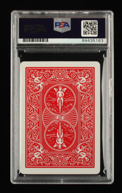Matt Damon Signed Playing Card PSA/DNA Certified Authentic Autograph