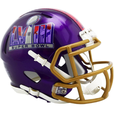 Super Bowl 58 Mini Football Helmet