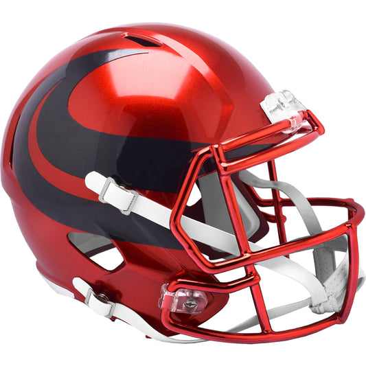 HOUSTON TEXANS Riddell 2024 On-Field Alternate #1 Speed Replica F/S Football Helmet