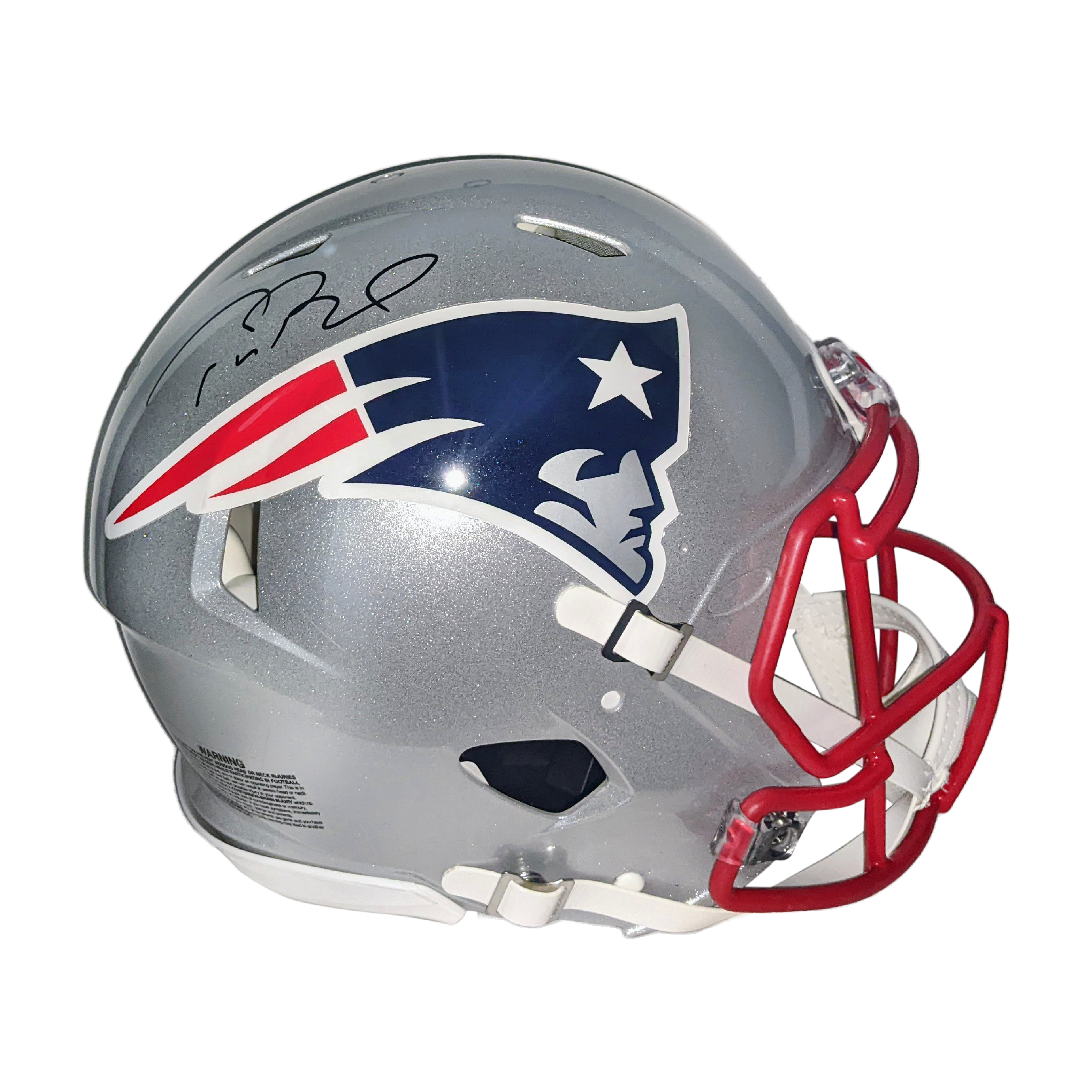 Tom Brady New England Patriots Autographed Riddell Speed