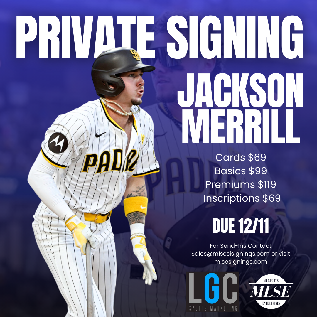 Jackson Merrill Signing Pre-Order