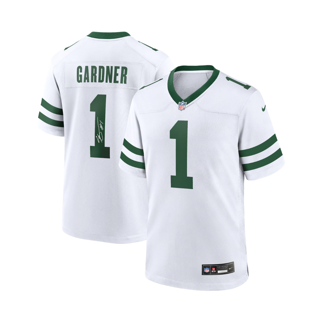 Sauce Gardner White Signed Licensed Jersey (Pre-Order)