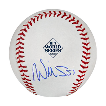 Will Smith Signed 2023 Texas Rangers World Series Baseball (Pre Order)