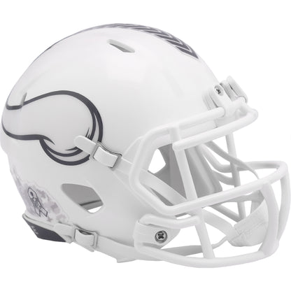 Minnesota Vikings 2024 Salute to Service Riddell Speed Mini Football Helmet