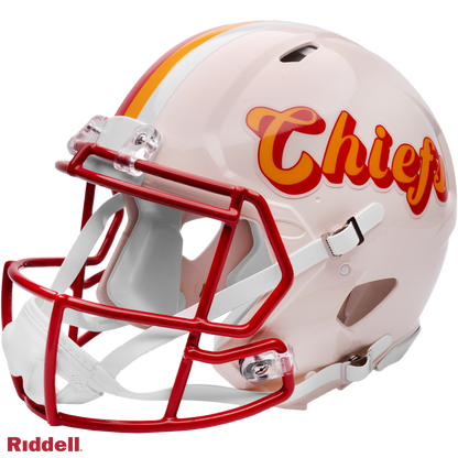 Kansas City Chiefs Retro Speed F/S Authentic Football Helmet