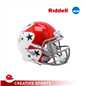 Air Force Red, White and Blue Limited Edition Mini Speed Football Helmet