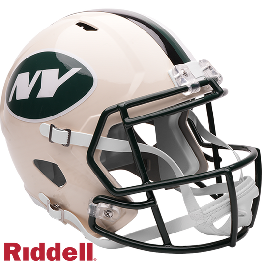 New York Jets Retro Speed F/S Replica Football Helmet