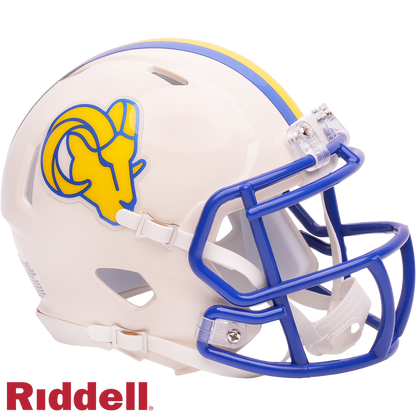 Los Angeles Rams Retro Speed Mini Football Helmet