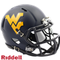 West Virginia Mountaineers Speed Mini Football Helmet