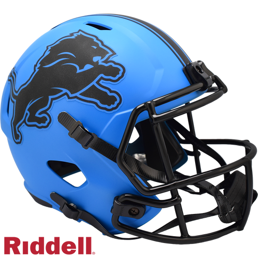 Detroit Lions Rave Speed F/S Replica Football Helmet