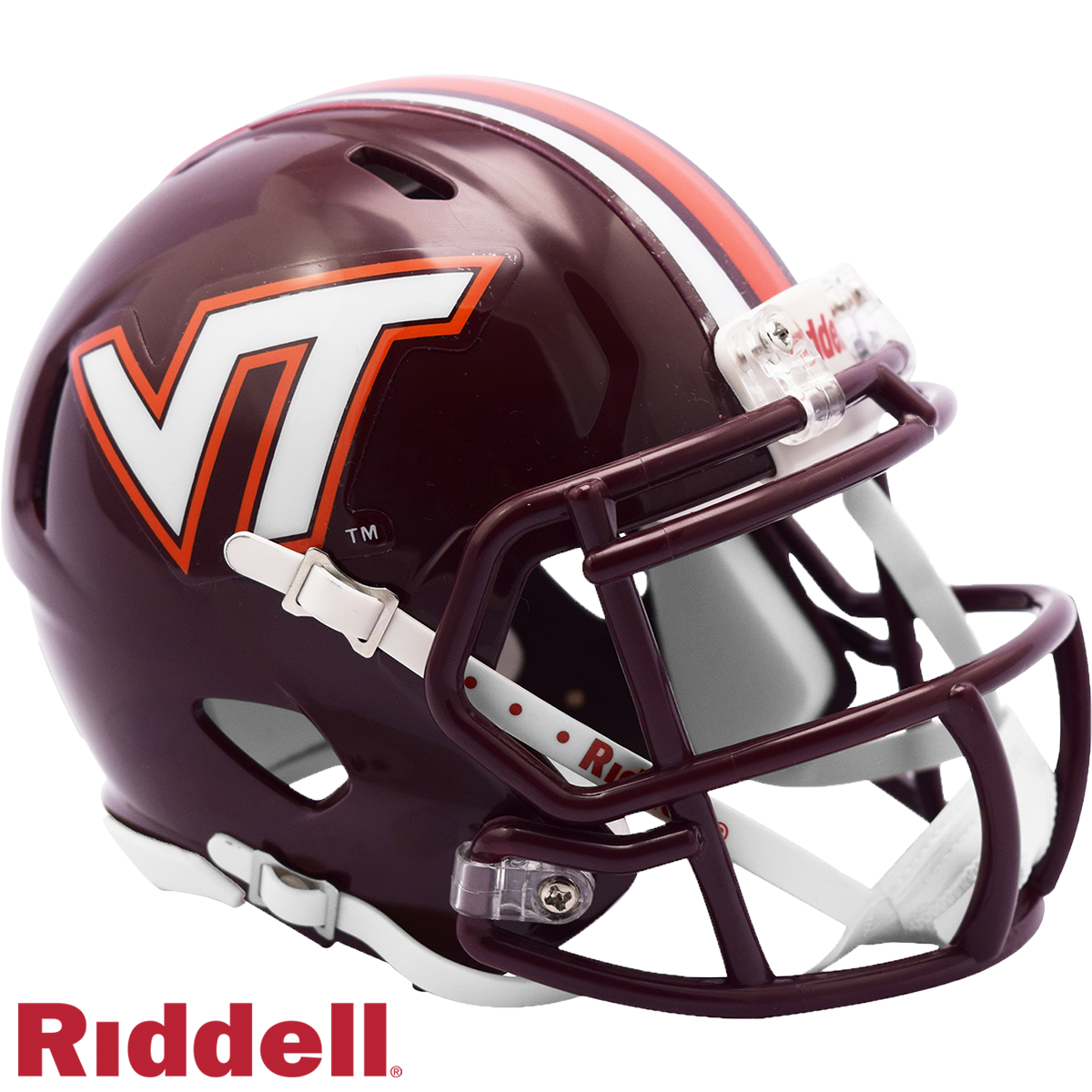 Virginia Tech Hokies Primary Speed Mini Football Helmet
