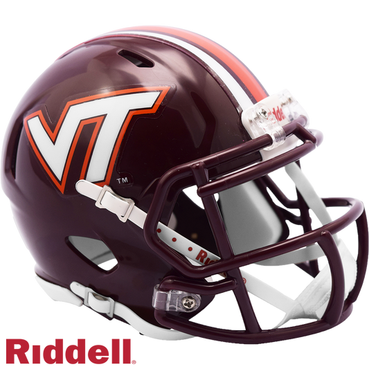 Virginia Tech Hokies Primary Speed Mini Football Helmet