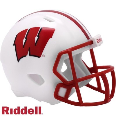 University of Wisconsin Speed Pocket Pro Football Helmet