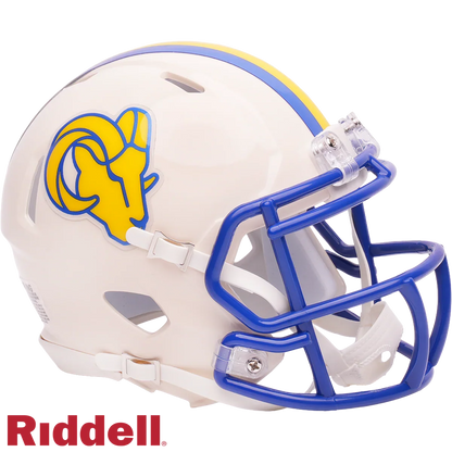 Los Angeles Rams Retro Speed Mini Football Helmet