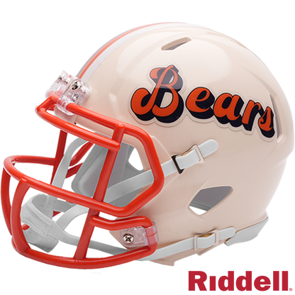 Chicago Bears Retro Speed Mini Football Helmet