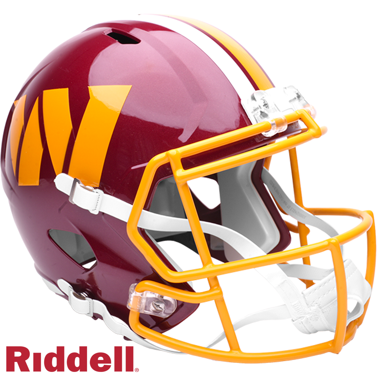 Washington Commanders Primary Mini Speed Football Helmet