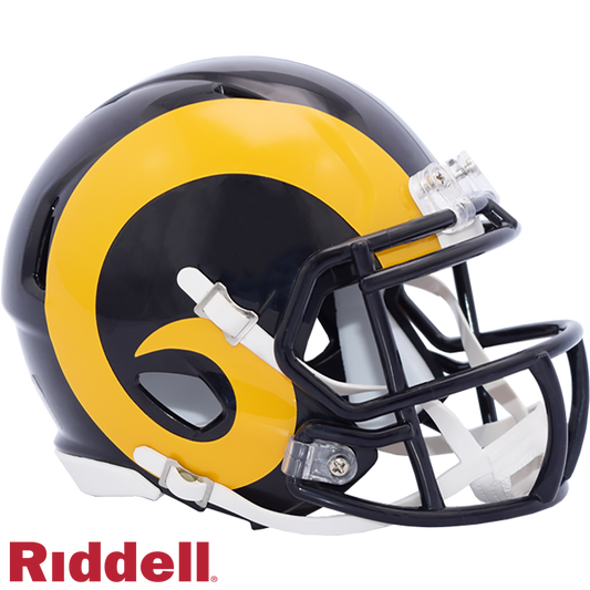Los Angeles Rams T/B(81-99) Mini Football Helmet
