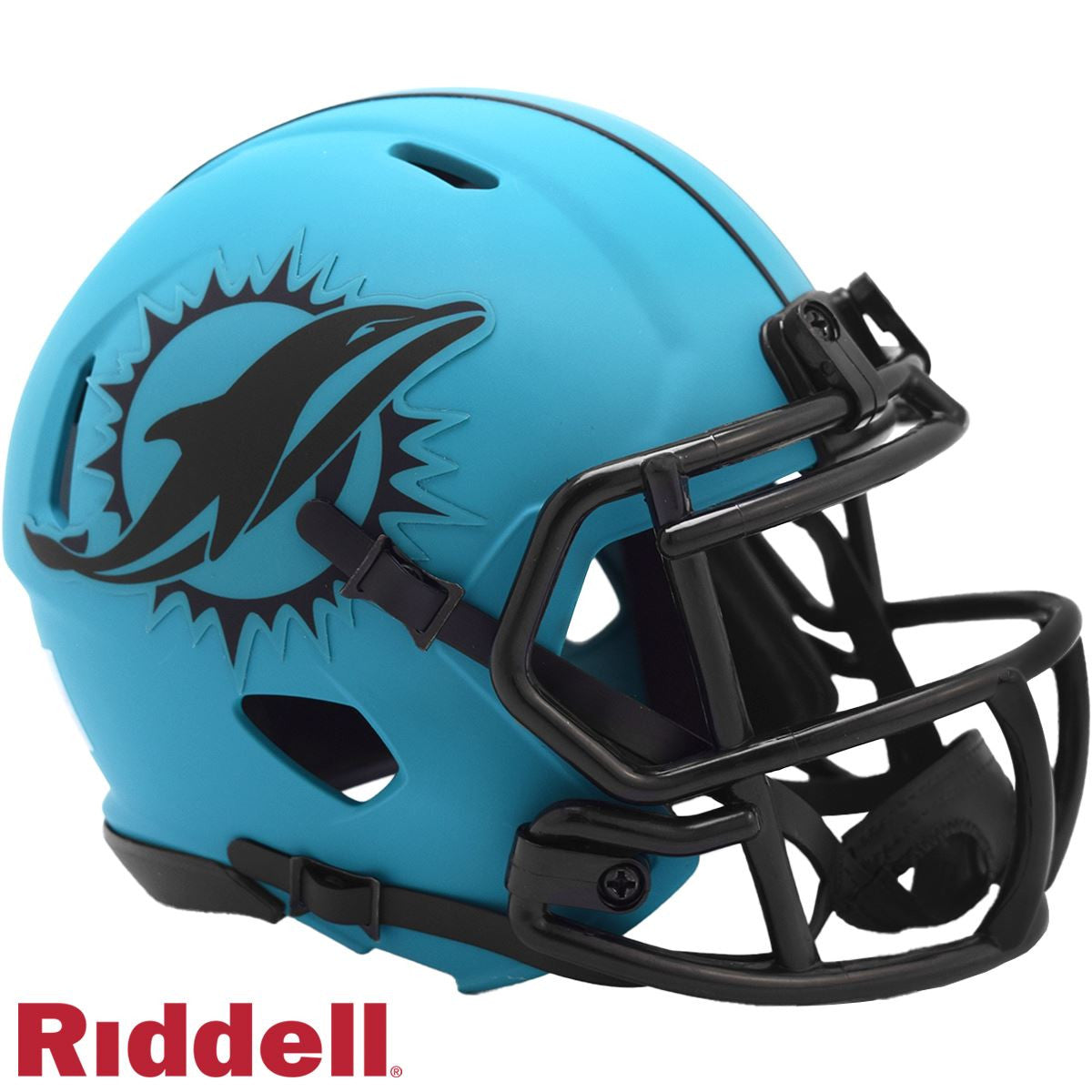 Miami Dolphins Rave Speed Mini Football Helmet