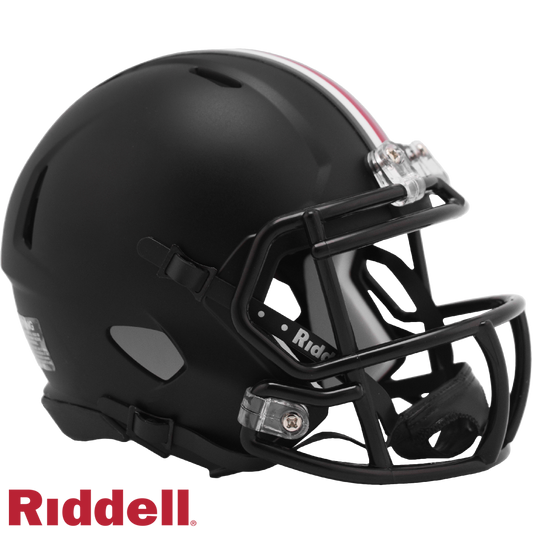 Ohio State Buckeyes Speed Black Mini Football Helmet
