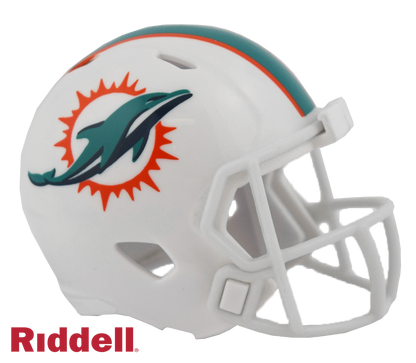 Miami Dolphins Speed Pocket Pro Football Helmet