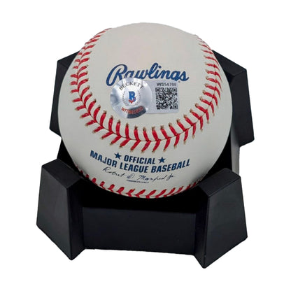 Albert Pujols Signed Rawlings 700 Home Runs MLB Baseball - Beckett