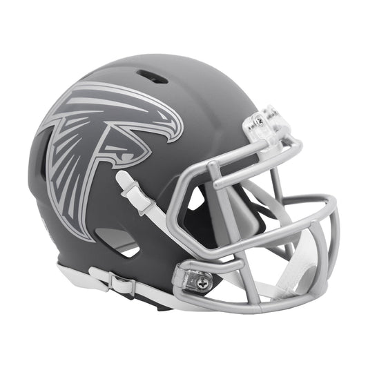 Atlanta Falcons SLATE Mini Football Helmet Riddell NFL