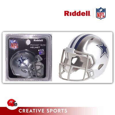 Dallas Cowboys Speed Pocket Pro Football Helmet