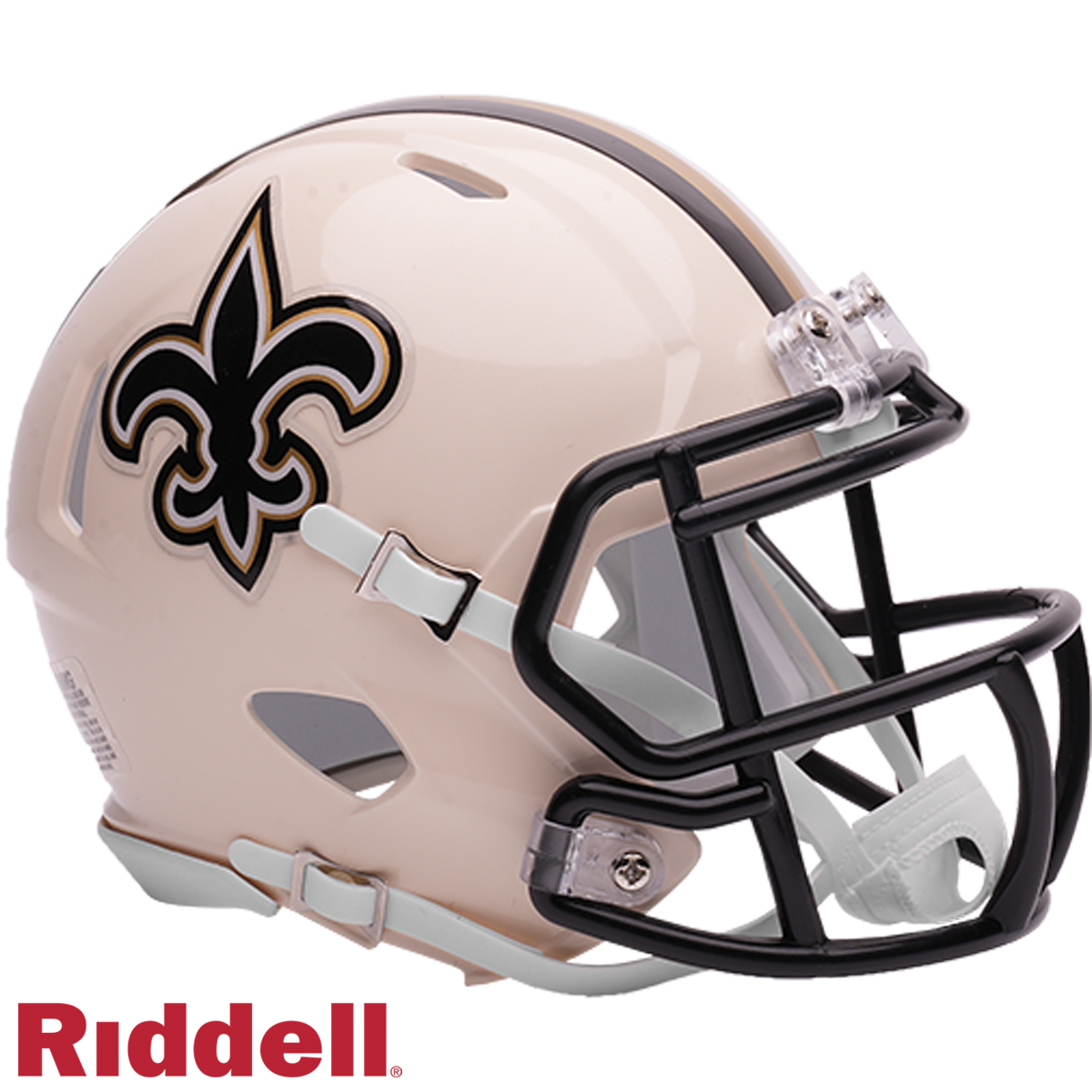 New Orleans Saints Retro Speed Mini Football Helmet