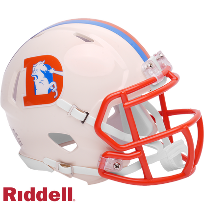 Denver Broncos Retro Speed Mini Football Helmet