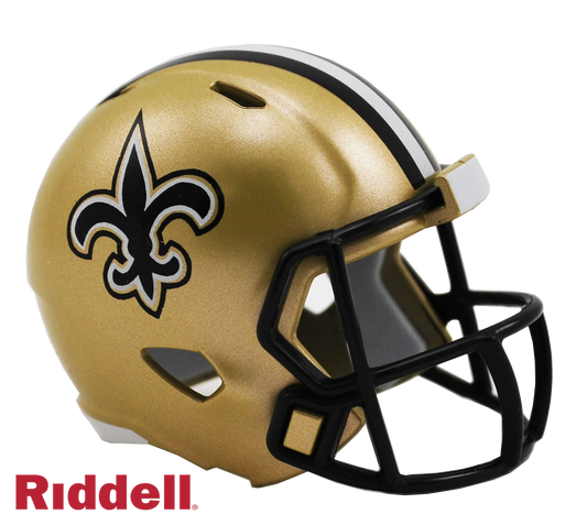 New Orleans Saints Speed Pocket Pro Football Helmet