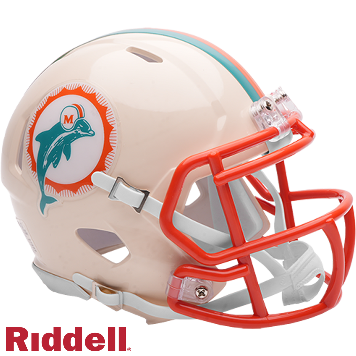Miami Dolphins Retro Speed Mini Football Helmet