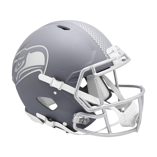 Seattle Seahawks SLATE Full Size Authentic Football Helmet NFL