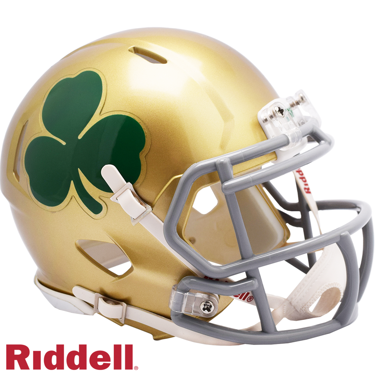 Notre Dame Fighting Irish Shamrock Speed Mini Football Helmet