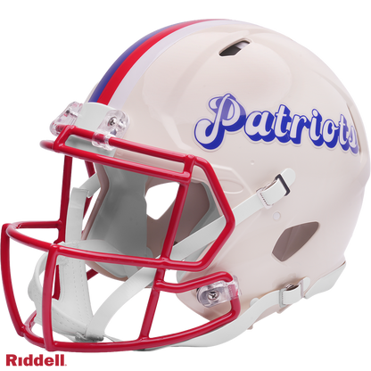 New England Patriots Retro Speed F/S Authentic Football Helmet