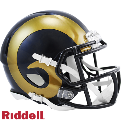 Los Angeles Rams T/B(00-16) Speed Mini Football Helmet