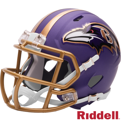 Baltimore Ravens OFA26#1 Speed Mini Football Helmet