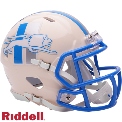 Detroit Lions Retro Speed Mini Football Helmet