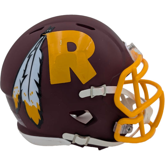 Washington Redskins Amp Alternative Speed Mini Football Helmet