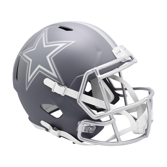 Dallas Cowboys SLATE Full Size Replica Football Helmet NFL