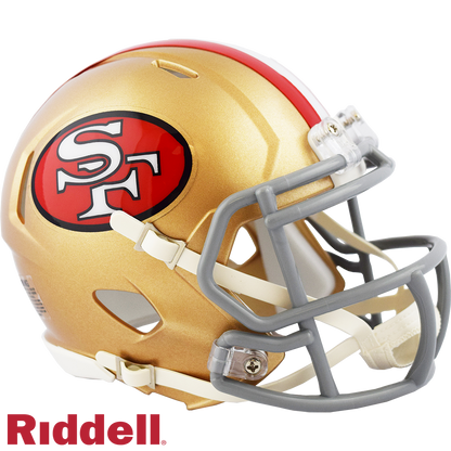 San Francisco 49ers T/B(64-95) Speed Mini Football Helmet