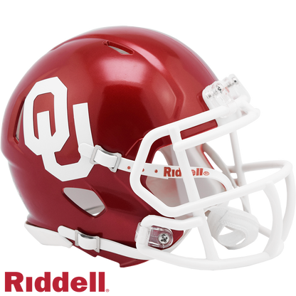 Oklahoma Sooners  Speed Mini Football Helmet-#3002097