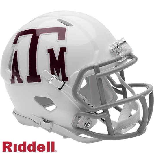 Texas A&M Aggies White Mini Football Helmet