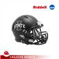 Iowa State Cyclones Satin Black Mini Football Helmet