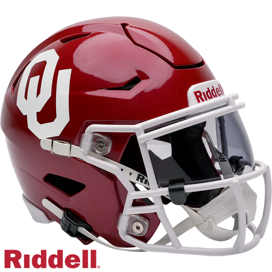 Oklahoma Sooners Speed Midi Speedflex Football Helmet