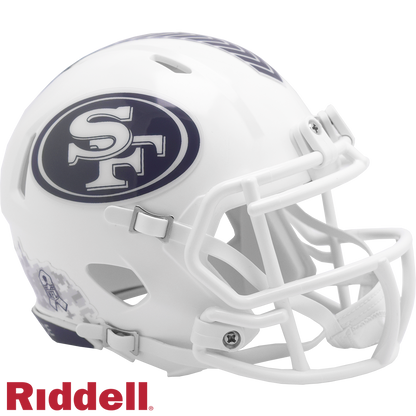 San Francisco 49ers STS24 Speed Mini Football Helmet