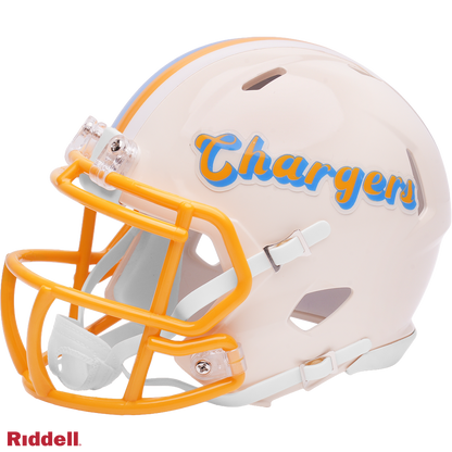Los Angeles Chargers Retro Speed Mini Football Helmet